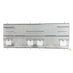 FAUNA Devanture Noire 80 X 30 Cm