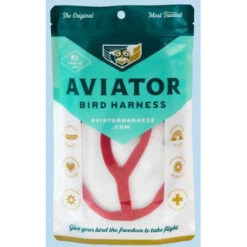 Harnais Pour Perruches Aviator - Petit/Rouge