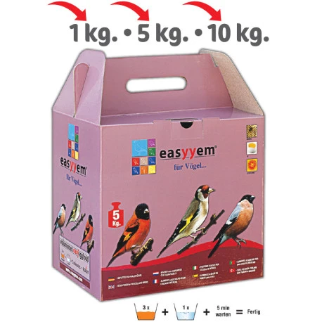 Pâtée Aux œufs Pour Oiseaux Indigènes 10kg - Easyyem 1 Pâtée Aux œufs Pour Oiseaux Indigènes 10kg - Easyyem